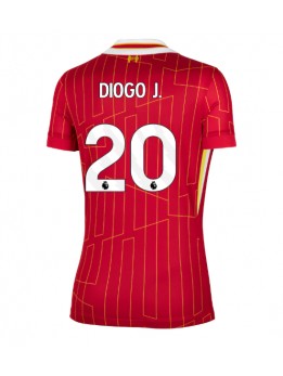 Liverpool Diogo Jota #20 Replika Hemmakläder Dam 2024-25 Kortärmad